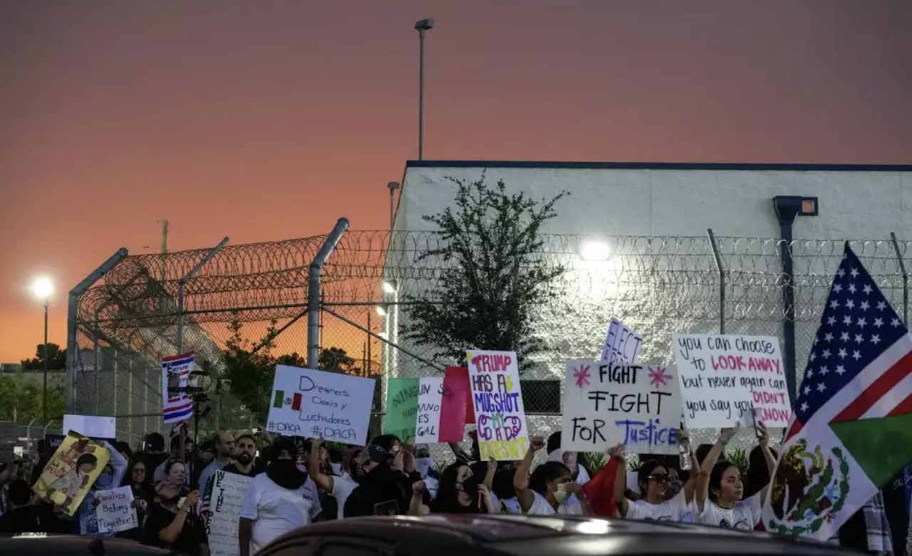 Houston asylum seekers detention