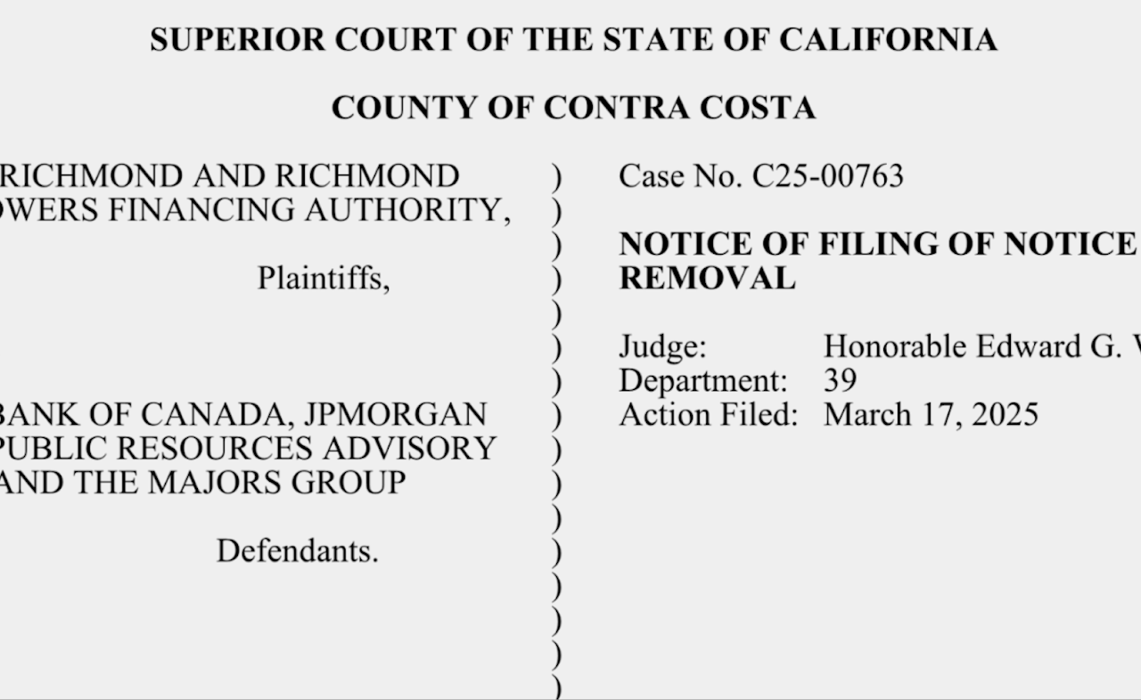 Richmond lawsuit against banks