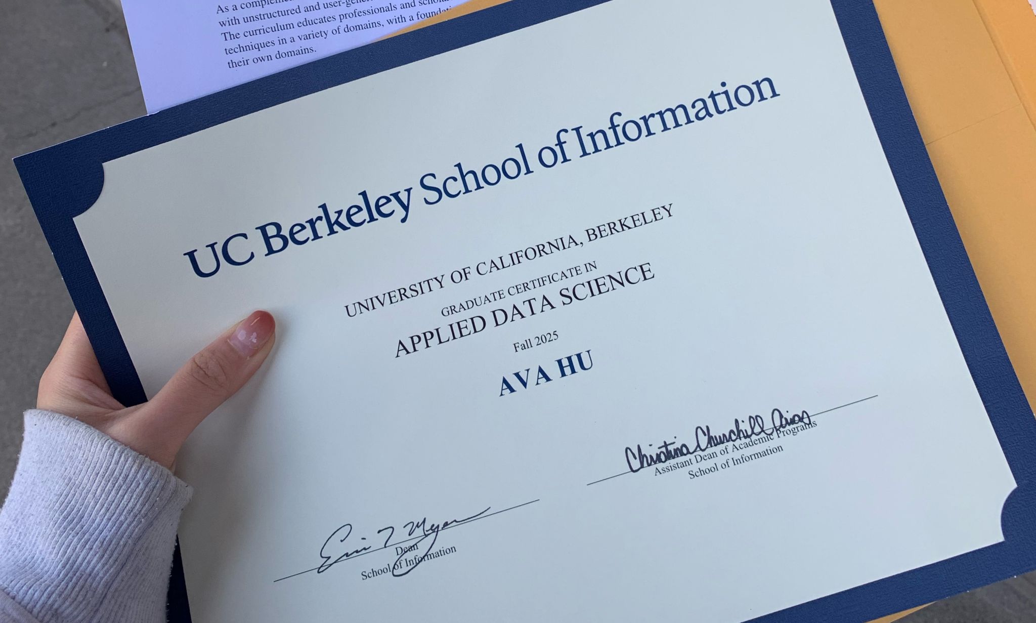 Graduate Certificate in Applied Data Science