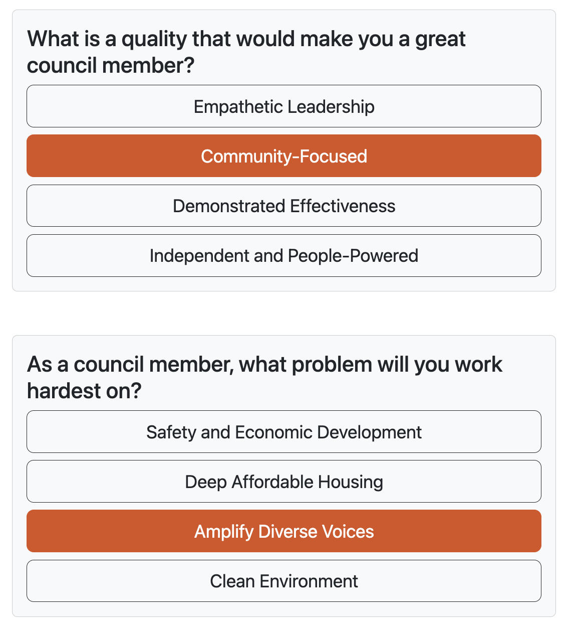 Richmond City Council Quiz Game